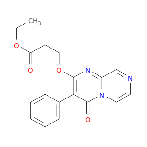 ethyl 3-[(4-oxo-3-phenyl-4h-pyrazino[1,2-a]pyrimidin-2-yl)oxy]propanoate