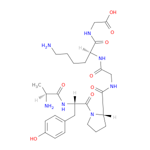 Glycine, L-alanyl-L-tyrosyl-L-prolylglycyl-L-lysyl-