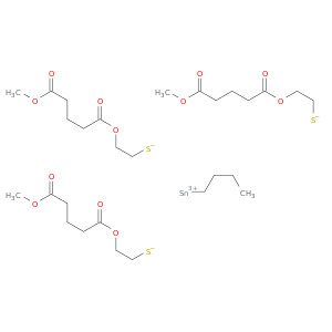 butyltin; 2-(5-methoxy-5-oxo-pentanoyl)oxyethanethiolate