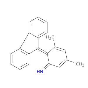 2,4-Cyclohexadien-1-imine, 6-(9H-fluoren-9-ylidene)-3,5-dimethyl-