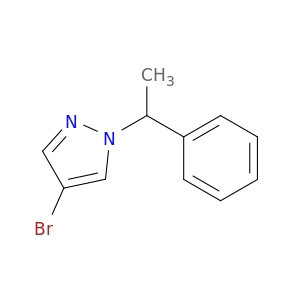 4-bromo-1-(1-phenylethyl)-1H-pyrazole