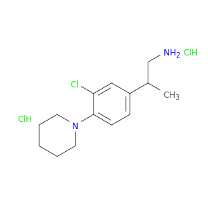2-[3-chloro-4-(piperidin-1-yl)phenyl]propan-1-amine dihydrochloride