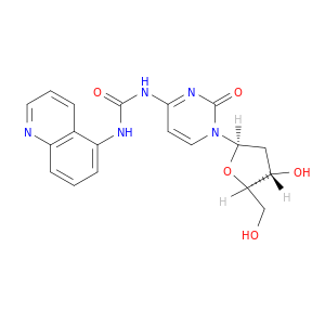 Cytidine, 2'-deoxy-N-[(5-quinolinylamino)carbonyl]-