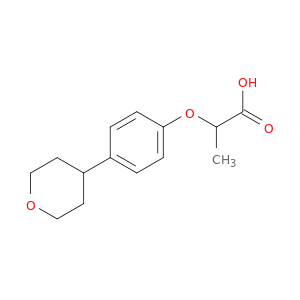 Propanoic acid, 2-[4-(tetrahydro-2H-pyran-4-yl)phenoxy]-