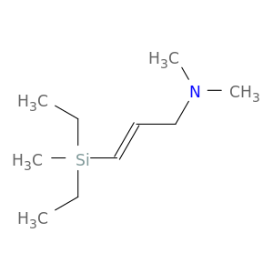 2-Propen-1-amine, 3-(diethylmethylsilyl)-N,N-dimethyl-, (E)-