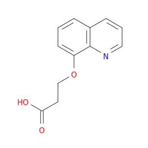 Propanoic acid, 3-(8-quinolinyloxy)-