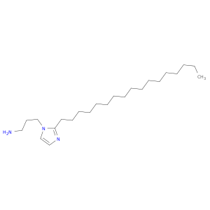 1H-Imidazole-1-propanamine, 2-heptadecyl-