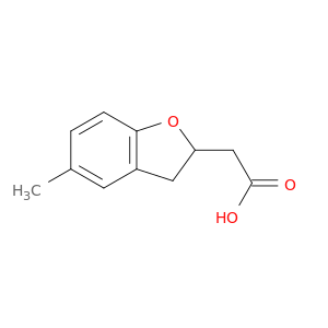 2-(5-甲基-2,3-二氢-1-苯并呋喃-2-基)乙酸