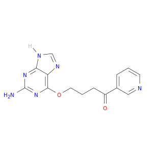 1-Butanone, 4-[(2-amino-1H-purin-6-yl)oxy]-1-(3-pyridinyl)-