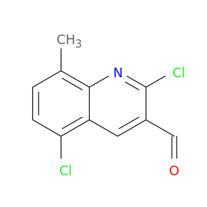 2,5-Dichloro-8-methylquinoline-3-carbaldehyde