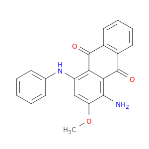 1-amino-4-anilino-2-methoxy-anthracene-9,10-dione