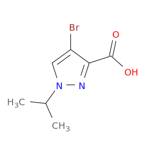 4-溴-1-(丙-2-基)-1H-吡唑-3-羧酸