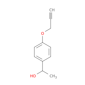 1-[4-(Prop-2-yn-1-yloxy)phenyl]ethan-1-ol