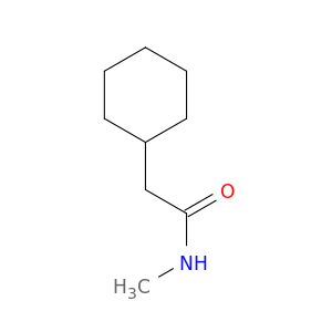 Cyclohexaneacetamide, N-methyl-