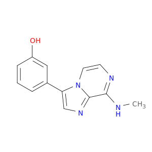 Phenol, 3-[8-(methylamino)imidazo[1,2-a]pyrazin-3-yl]-