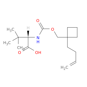 L-Valine, N-[[[1-(3-buten-1-yl)cyclobutyl]methoxy]carbonyl]-3-methyl-