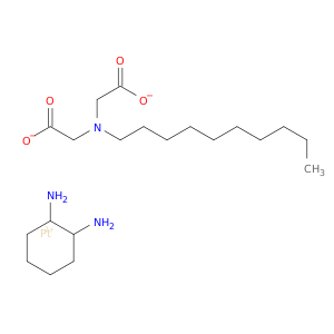 Platinum,[N-(carboxymethyl)-N-decylglycinato(2-)-N,O](1,2-cyclohexanediamine-N,N')-,(SP-4-3)- (9CI)