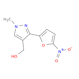 1H-Pyrazole-4-methanol, 1-methyl-3-(5-nitro-2-furanyl)-