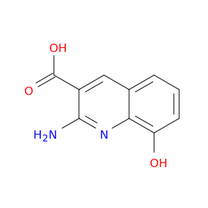 3-Quinolinecarboxylicacid, 2-amino-8-hydroxy-