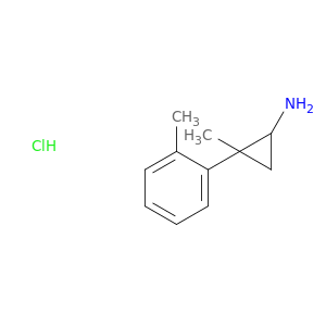 2-methyl-2-(2-methylphenyl)cyclopropan-1-amine hydrochloride