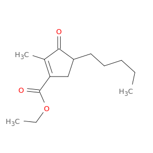 1-Cyclopentene-1-carboxylic acid, 2-methyl-3-oxo-4-pentyl-, ethyl ester
