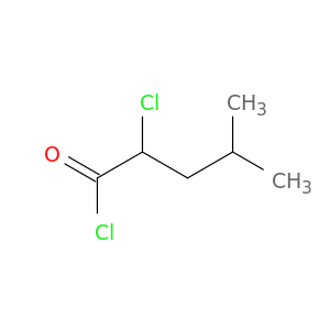Pentanoyl chloride, 2-chloro-4-methyl-