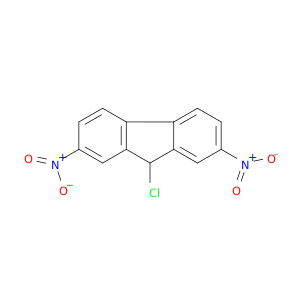 9H-Fluorene,9-chloro-2,7-dinitro-