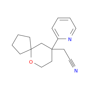2-(9-(吡啶-2-基)-6-氧杂螺[4.5]癸烷-9-基)乙腈