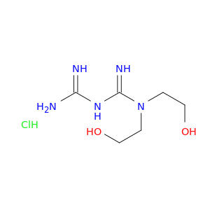 Imidodicarbonimidicdiamide, N,N-bis(2-hydroxyethyl)-, hydrochloride (1:1)