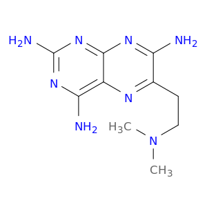 2,4,7-Pteridinetriamine,6-[2-(dimethylamino)ethyl]-
