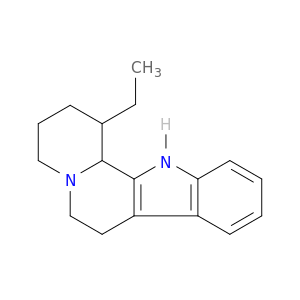 Indolo[2,3-a]quinolizine, 1-ethyl-1,2,3,4,6,7,12,12b-octahydro-