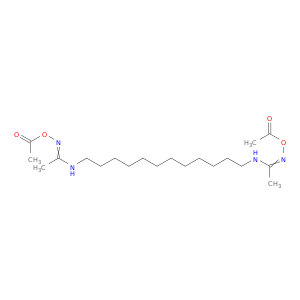 Ethanimidamide, N,N''-1,12-dodecanediylbis[N'-(acetyloxy)-