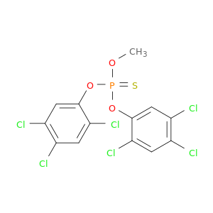 METHOXY-SULFANYLIDENE-BIS(2,4,5-TRICHLOROPHENOXY)PHOSPHORANE