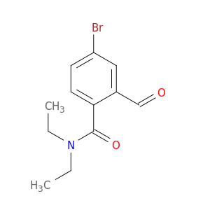 Benzamide, 4-bromo-N,N-diethyl-2-formyl-