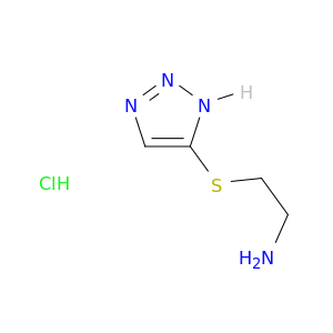 [2-(1H-1,2,3-Triazol-5-ylthio)ethyl]amine hydrochloride