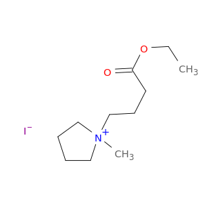 1-(4-ethoxy-4-oxobutyl)-1-methylpyrrolidinium iodide