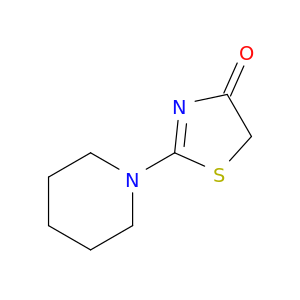 2-(Piperidin-1-yl)thiazol-4(5H)-one