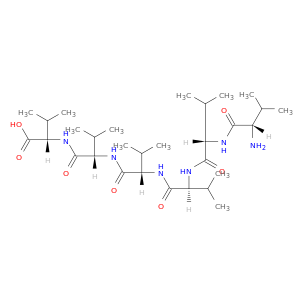 L-Valine, L-valyl-L-valyl-L-valyl-L-valyl-L-valyl-