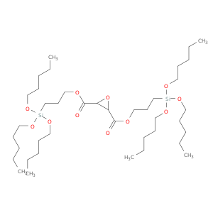 2,3-Oxiranedicarboxylic acid, bis[3-[tris(pentyloxy)silyl]propyl] ester