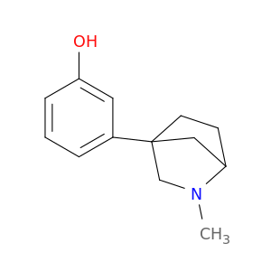 Phenol, 3-(2-methyl-2-azabicyclo[2.2.1]hept-4-yl)-