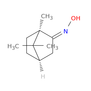 Bicyclo[2.2.1]heptan-2-one, 1,7,7-trimethyl-, oxime, (1R,2E,4R)-