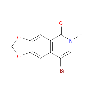 1,3-Dioxolo[4,5-g]isoquinolin-5(6H)-one, 8-bromo-