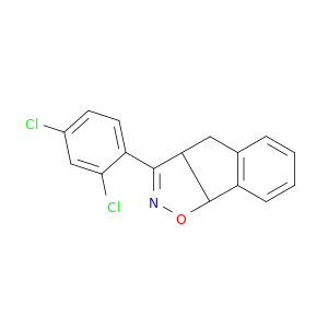 4H-Indeno[2,1-d]isoxazole,3-(2,4-dichlorophenyl)-3a,8b-dihydro-