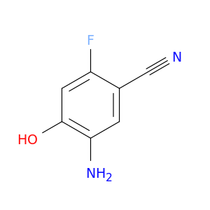Benzonitrile, 5-amino-2-fluoro-4-hydroxy- (9CI)