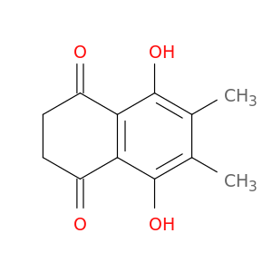 1,4-Naphthalenedione, 2,3-dihydro-5,8-dihydroxy-6,7-dimethyl-