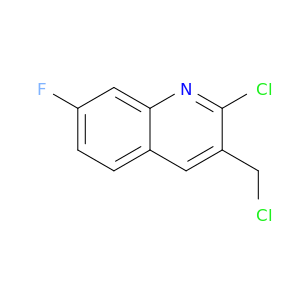 2-Chloro-3-(chloromethyl)-7-fluoroquinoline