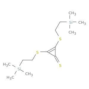 2-Cyclopropene-1-thione, 2,3-bis[[2-(trimethylsilyl)ethyl]thio]-