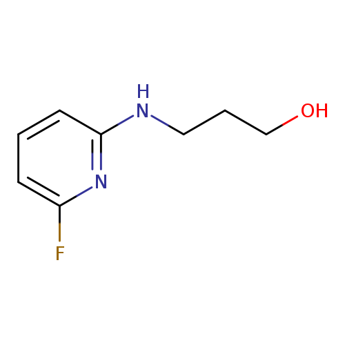 3-((6-Fluoropyridin-2-yl)amino)propan-1-ol