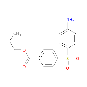 Benzoic acid, 4-[(4-aminophenyl)sulfonyl]-, propyl ester