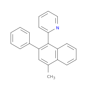 Pyridine,2-(4-methyl-2-phenyl-1-naphthalenyl)-
